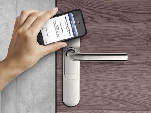 Код зі сматфону використовується замість ключа